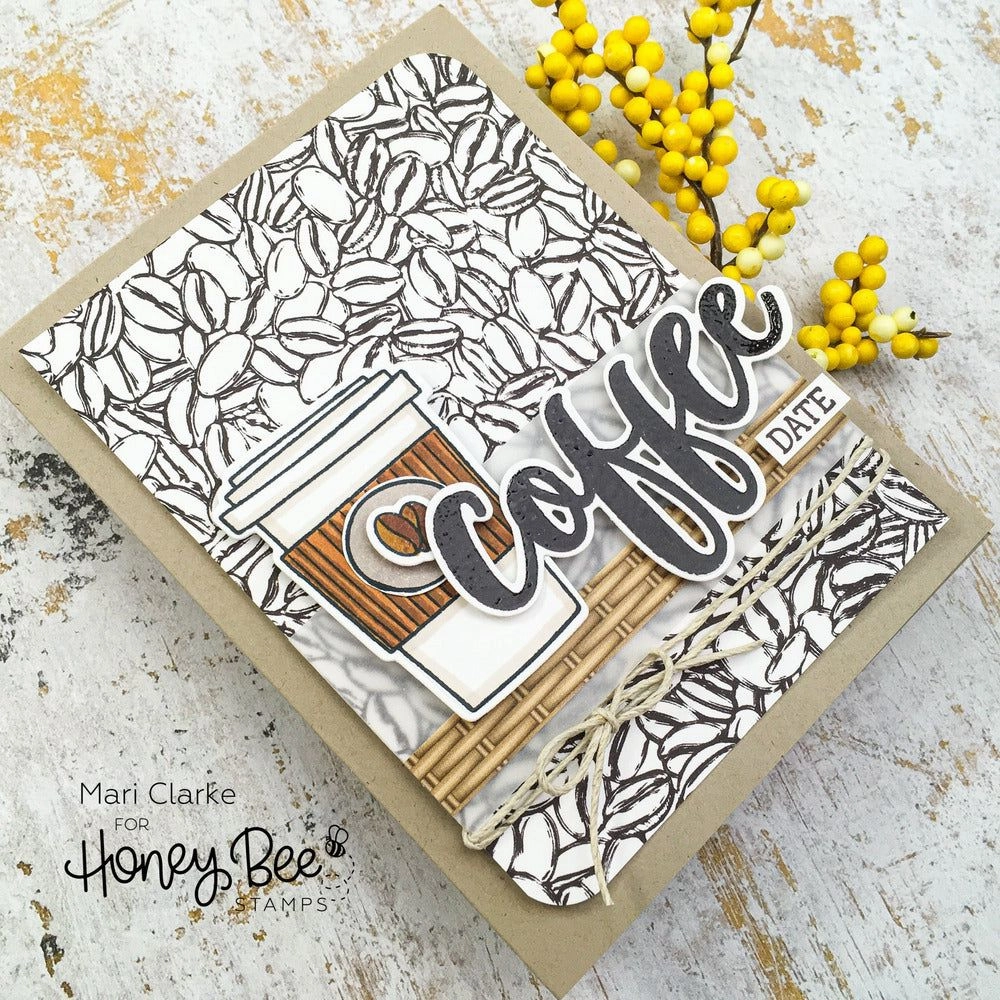 Coffee - 3X4 Stamp Set valuable