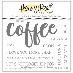 everyday portable Coffee - 3X4 Stamp Set