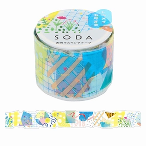basic Collage Clear Tape Soda