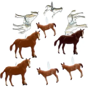 Horse  Brads 12  Pieces classic