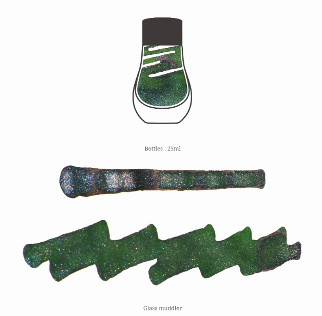daily Dominant Industry Pearl Ink 25Ml - Natural Green