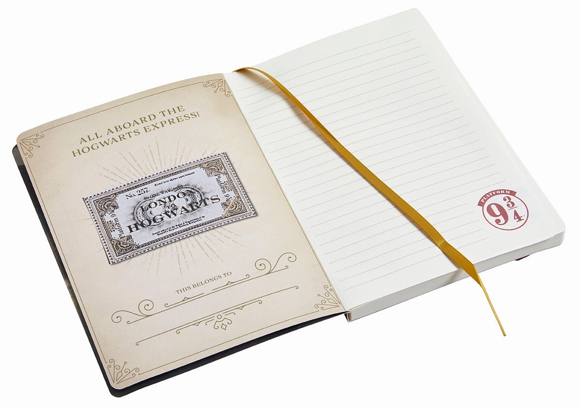 expandable adjustable Harry Potter: Hogwarts Express Softcover Notebook