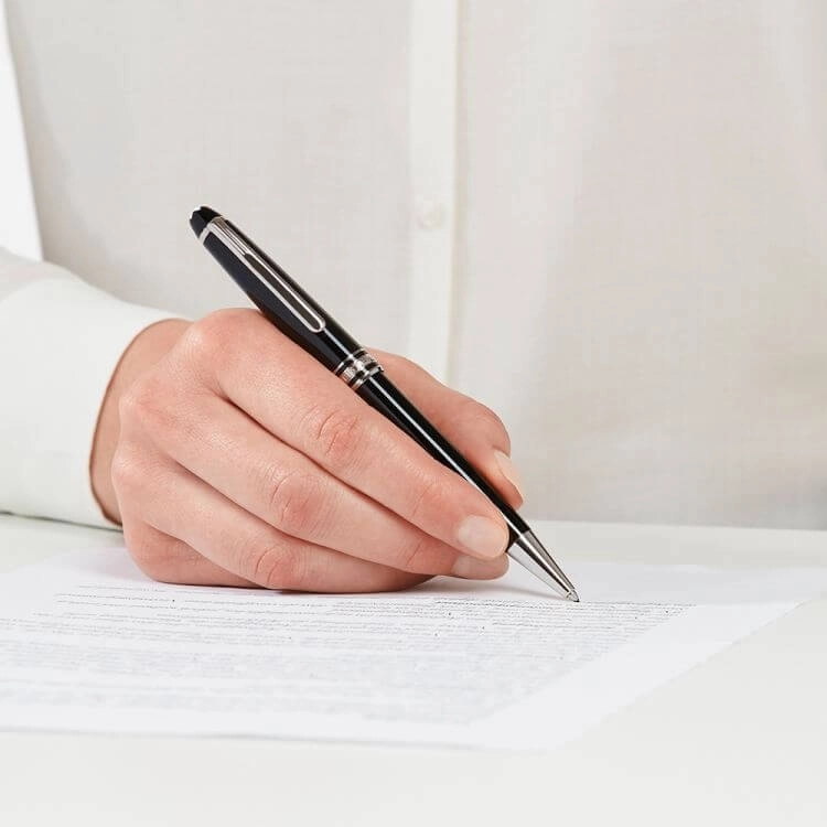 Montblanc Meisterstck Platinum-Coated Classique Ballpoint Pen limited