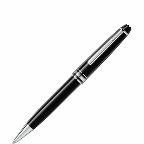 Montblanc Meisterstck Platinum-Coated Classique Ballpoint Pen round bold