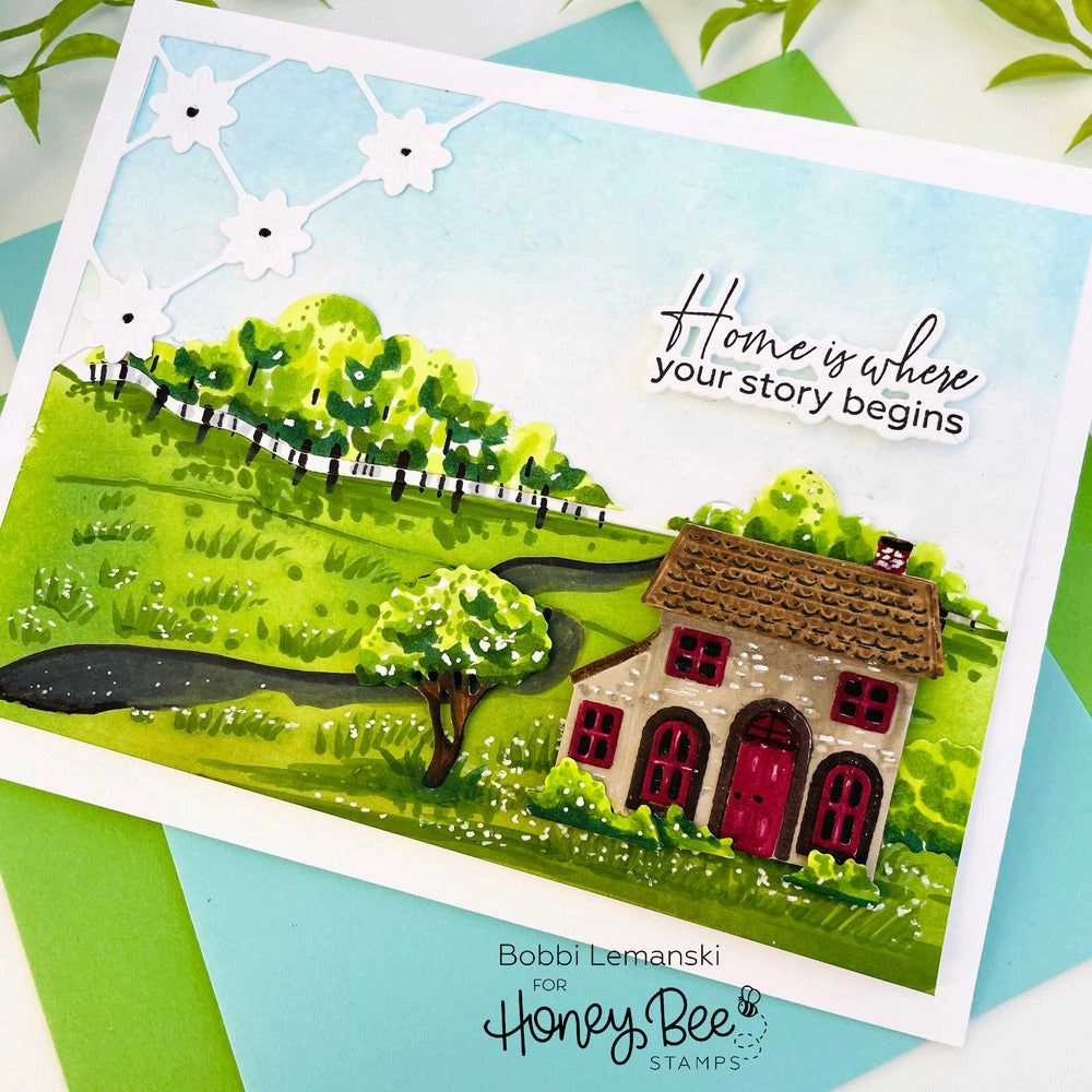 No Place Like Home - 4X6 Stamp Set basic