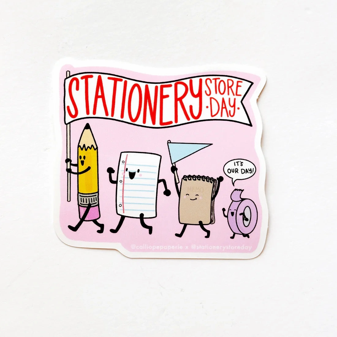 Paper Parade Ssd Vinyl Sticker premium collapsible
