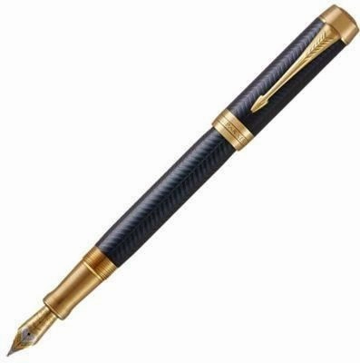 bundle Parker Duofold Prestige Blue Chevron Gt Centennial Fountain Pen