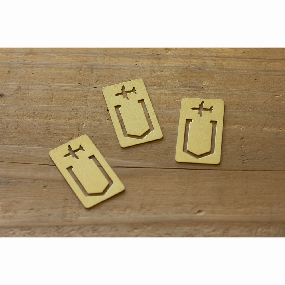 Traveler'S Factory Partner Shop Brass Airplane Clips professional