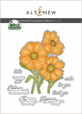 Build-A-Garden: Cheerful Coreopses Add-On Die Set premium