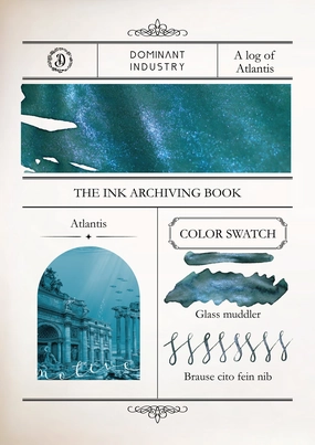 budget Dominant Industry Pearl Ink 25Ml - Atlantis
