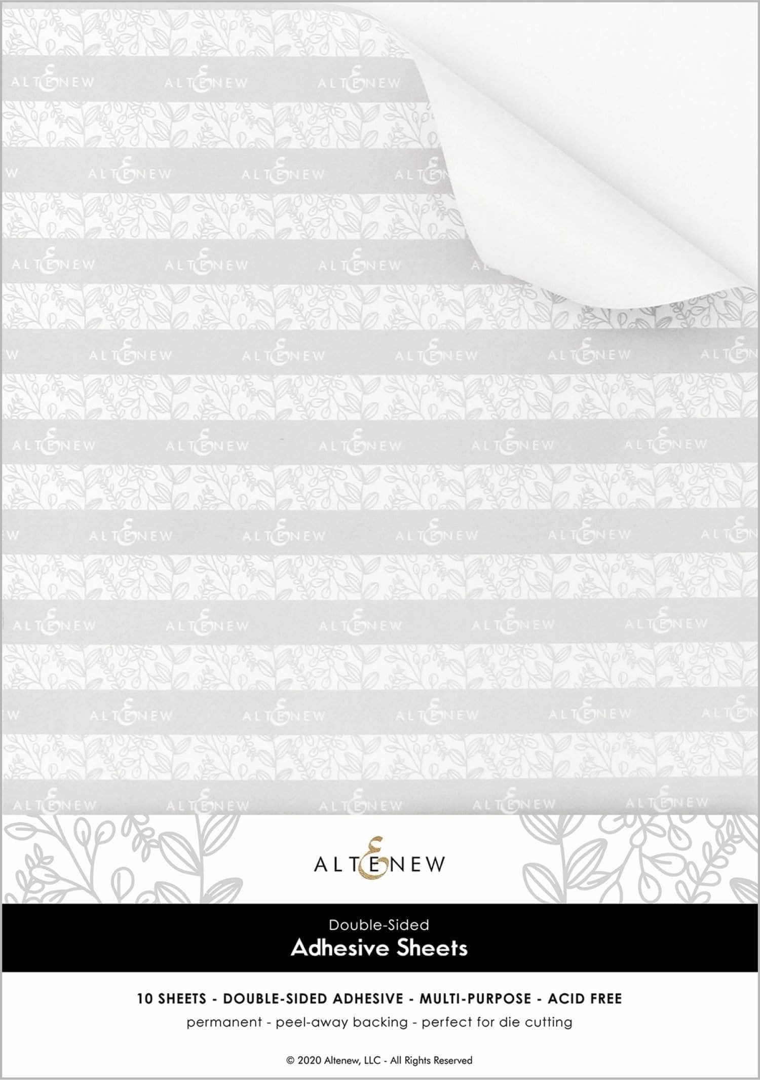 Dreamy Masking Paper And Double-Sided Adhesive Sheets Bundle compact pastel