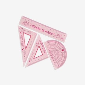 colorful pastel Geometry Set // Unicorn