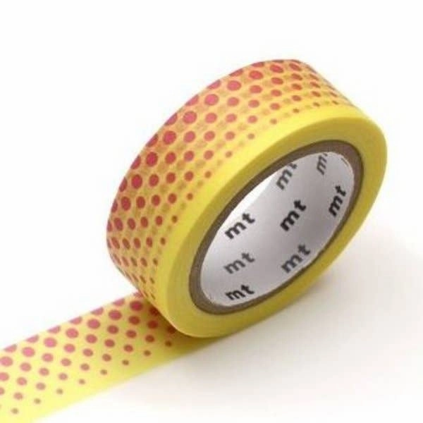 Pop Dot Yellow Mt Washi shockproof deluxe