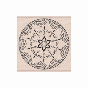 Star Ornament Stamp ergonomic pastel