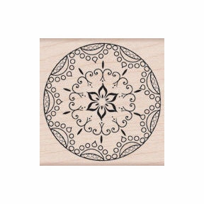 Star Ornament Stamp ergonomic pastel
