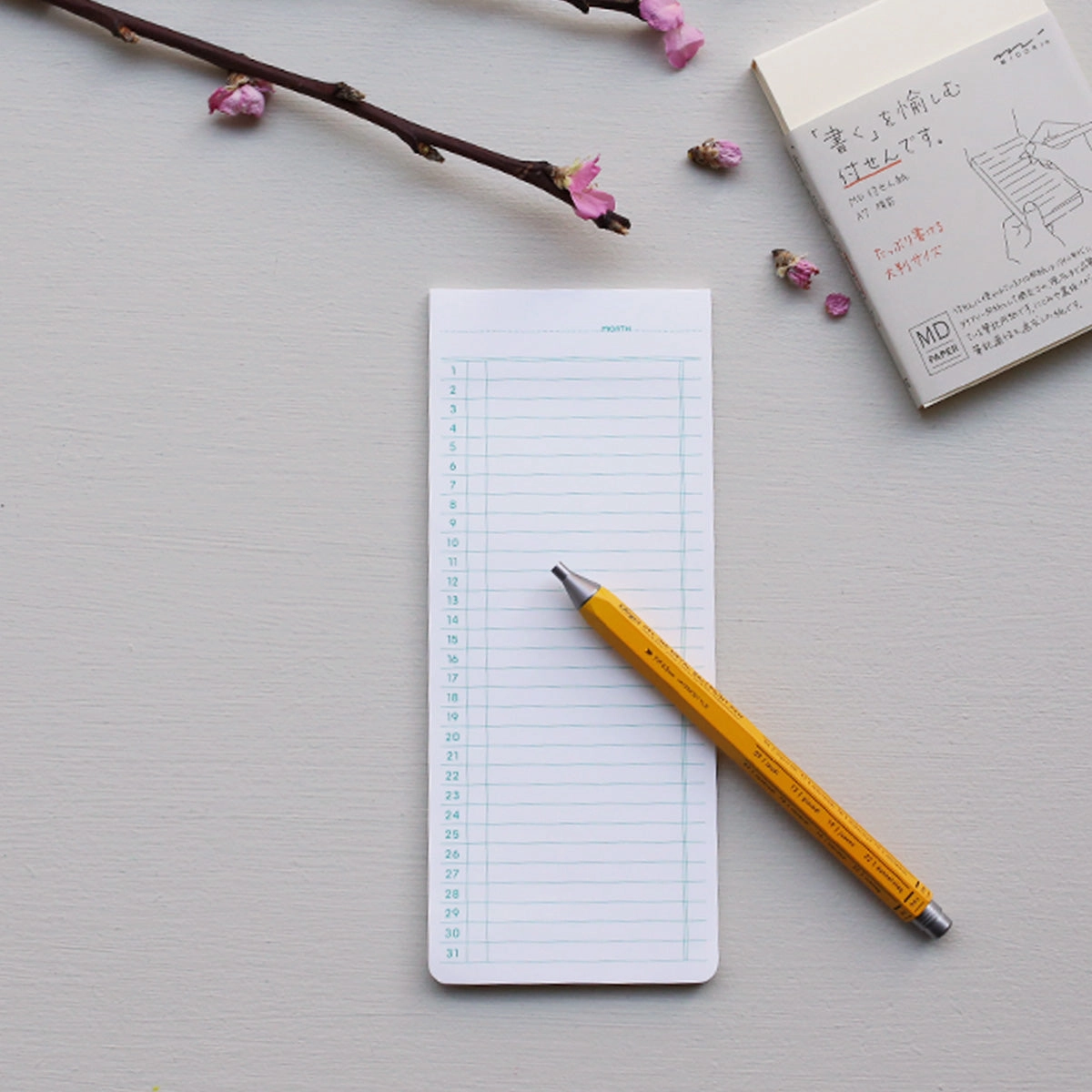 Sticky Memo Pad // Monthly Planner superior expandable