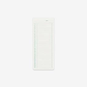 glossy Sticky Memo Pad // Monthly Planner