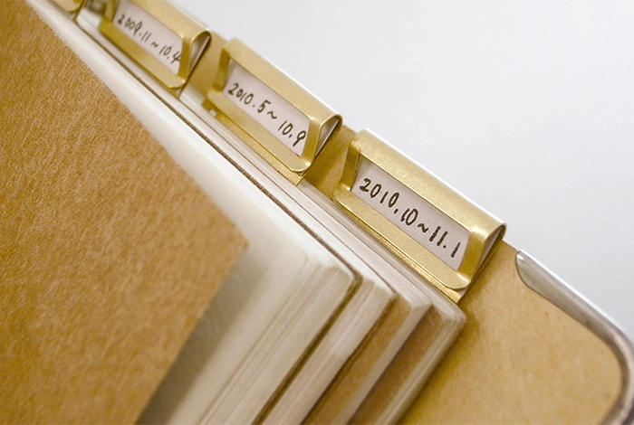 versatile premium Traveler'S Company Brass Index Clips