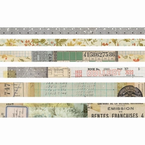 Collector Idea-Ology Design Tape 6/Pkg Tim Holtz vegan