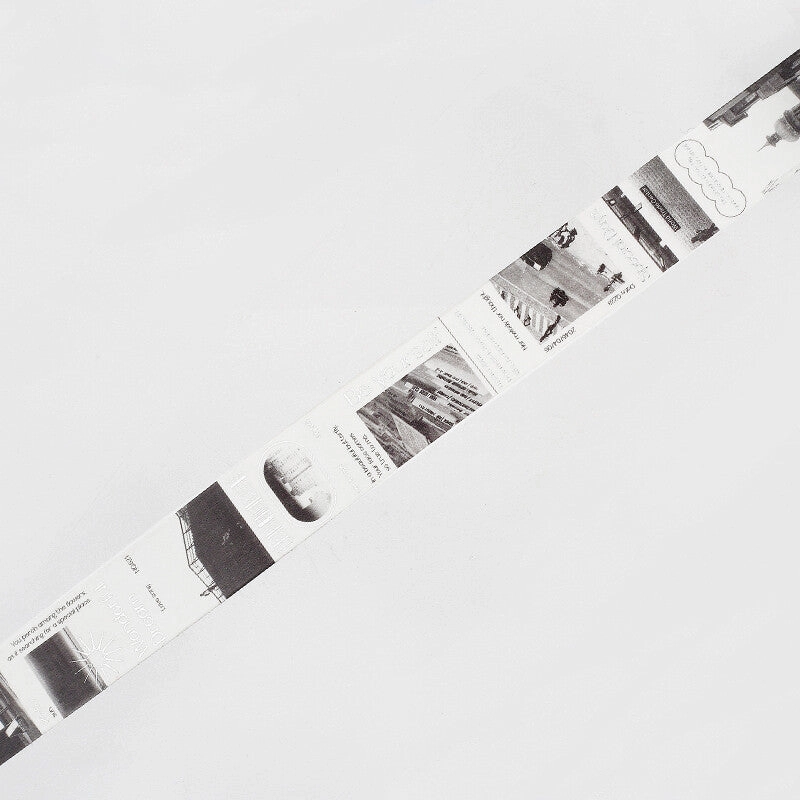 Color City Gray Washi Tape versatile ceramic