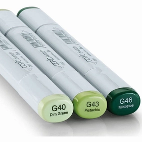 Color Fusion 5 By Copic - 3Pkg waterproof minimalist