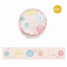 Colored Button Washi Tape Lol multipack expandable
