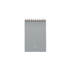 versatile Appointed Pocket Notepad In Dove Gray, Lined
