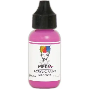 shockproof thin Heavy Body Acrylic Paint - Magenta