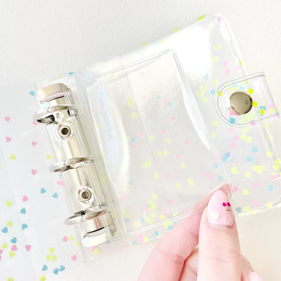 Mini Binder Clear Sleeves (5 Counts) matte sturdy