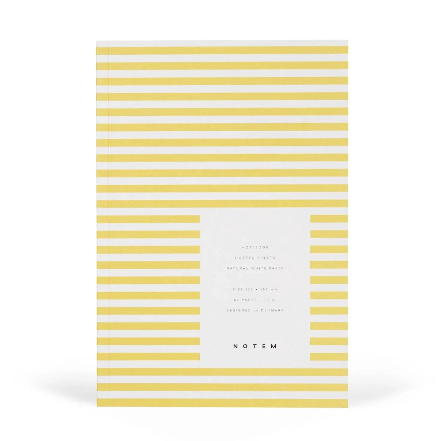 leather superior Notem Vita Softcover Notebook - Small, Yellow, Dot Grid