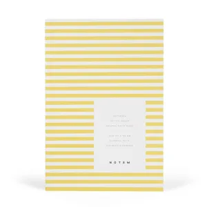 leather superior Notem Vita Softcover Notebook - Small, Yellow, Dot Grid