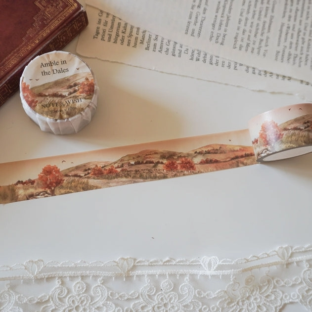 Amble In The Dales Washi Tape resin versatile