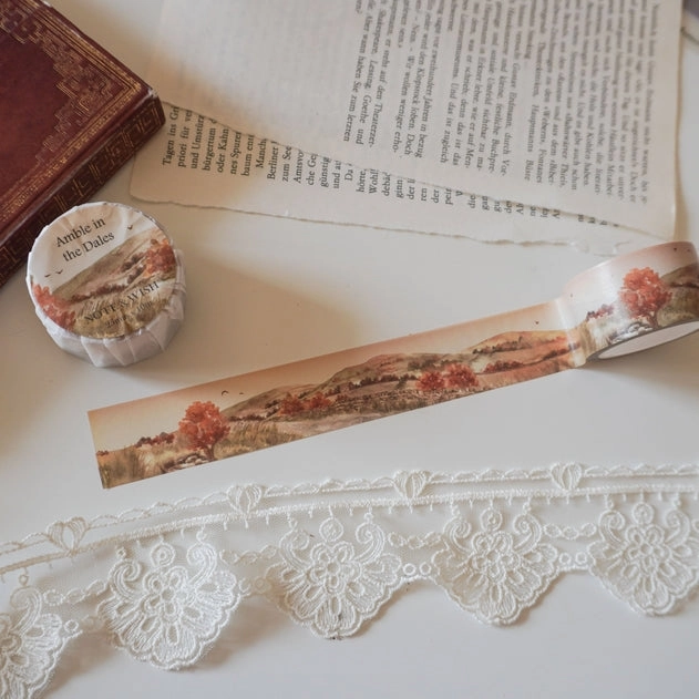 Amble In The Dales Washi Tape vintage recycled