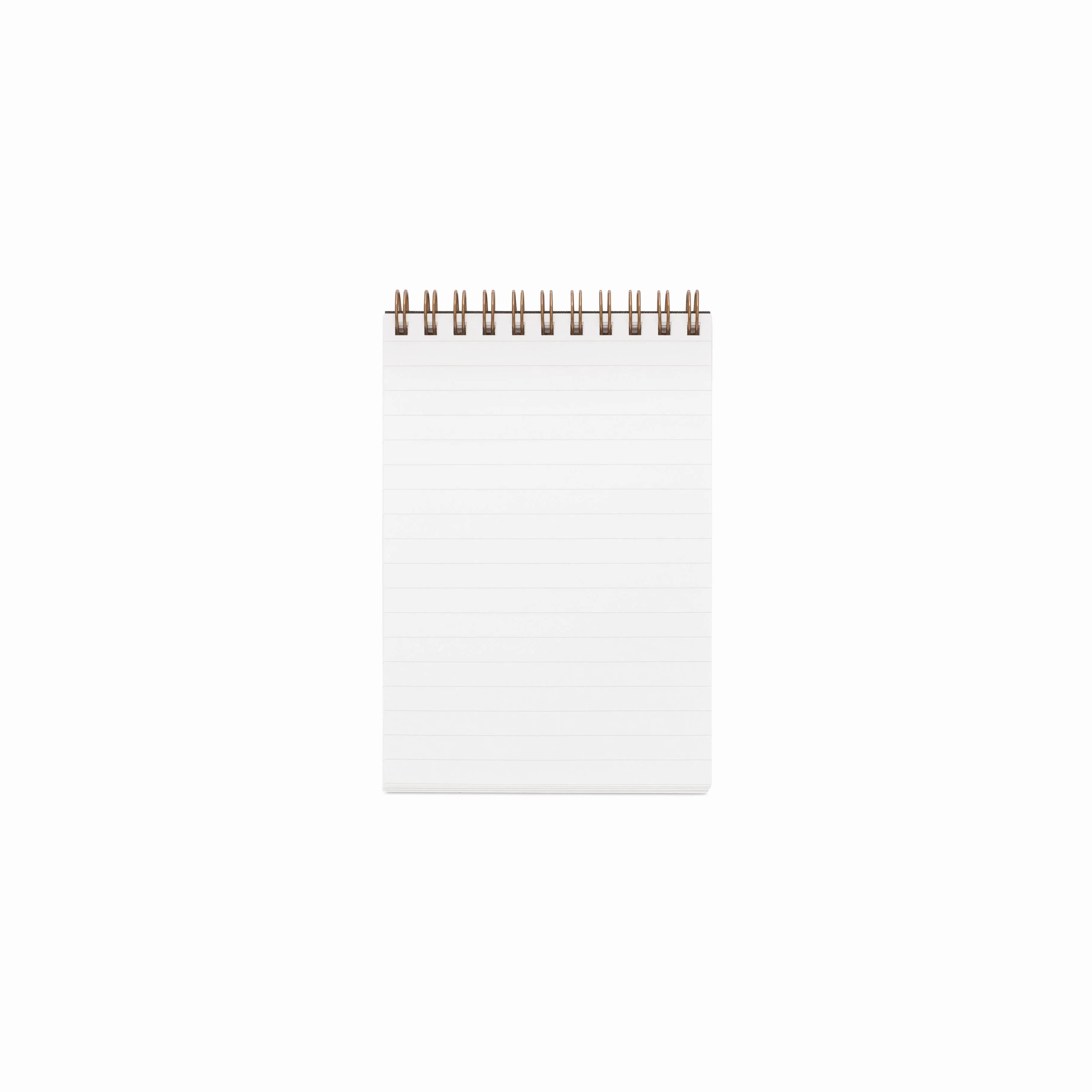 Appointed Pocket Notepad In Dove Gray, Lined solid rubber