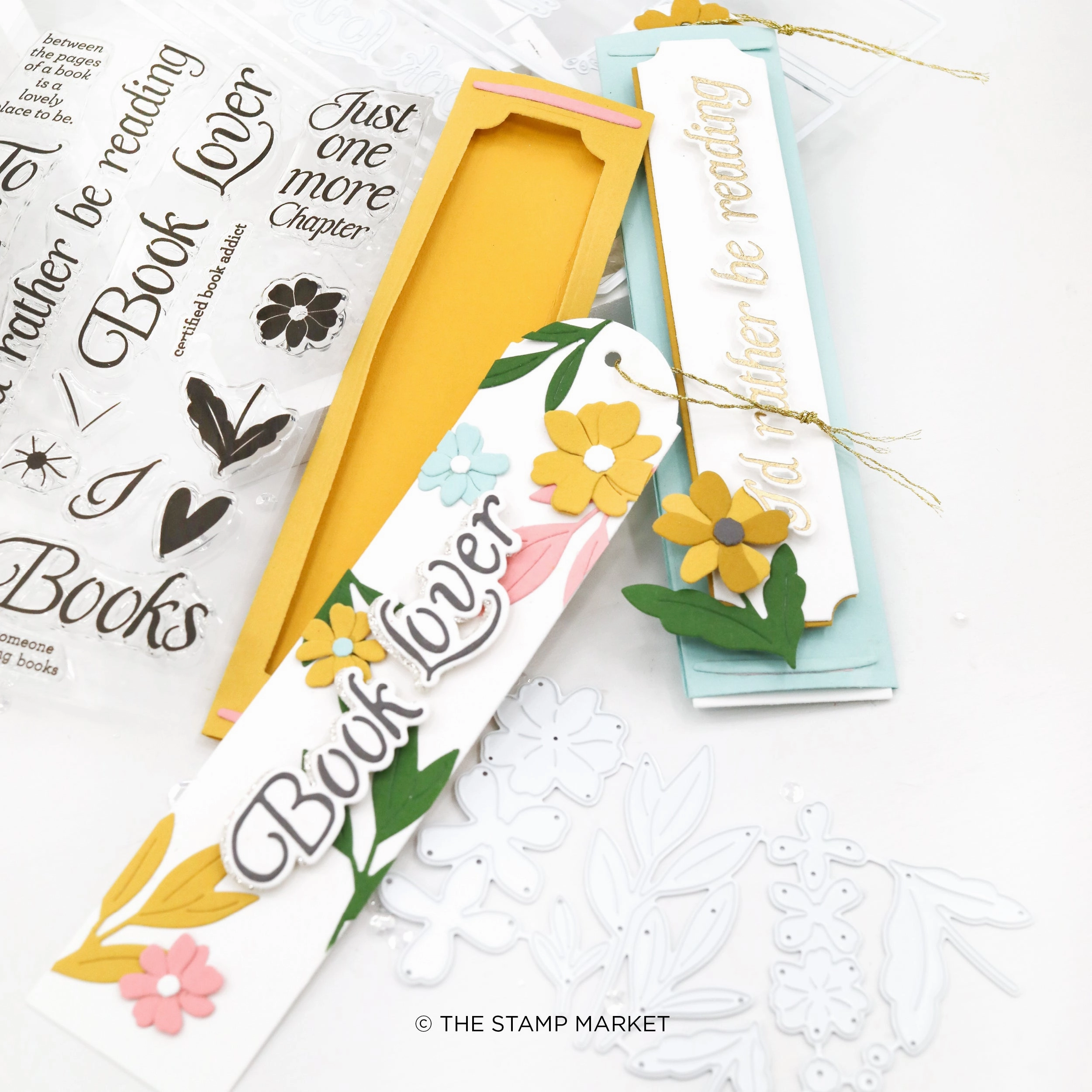 Book Lover Stamp earthy