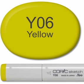 organic cotton Copic Sketch Marker - Y06 Yellow