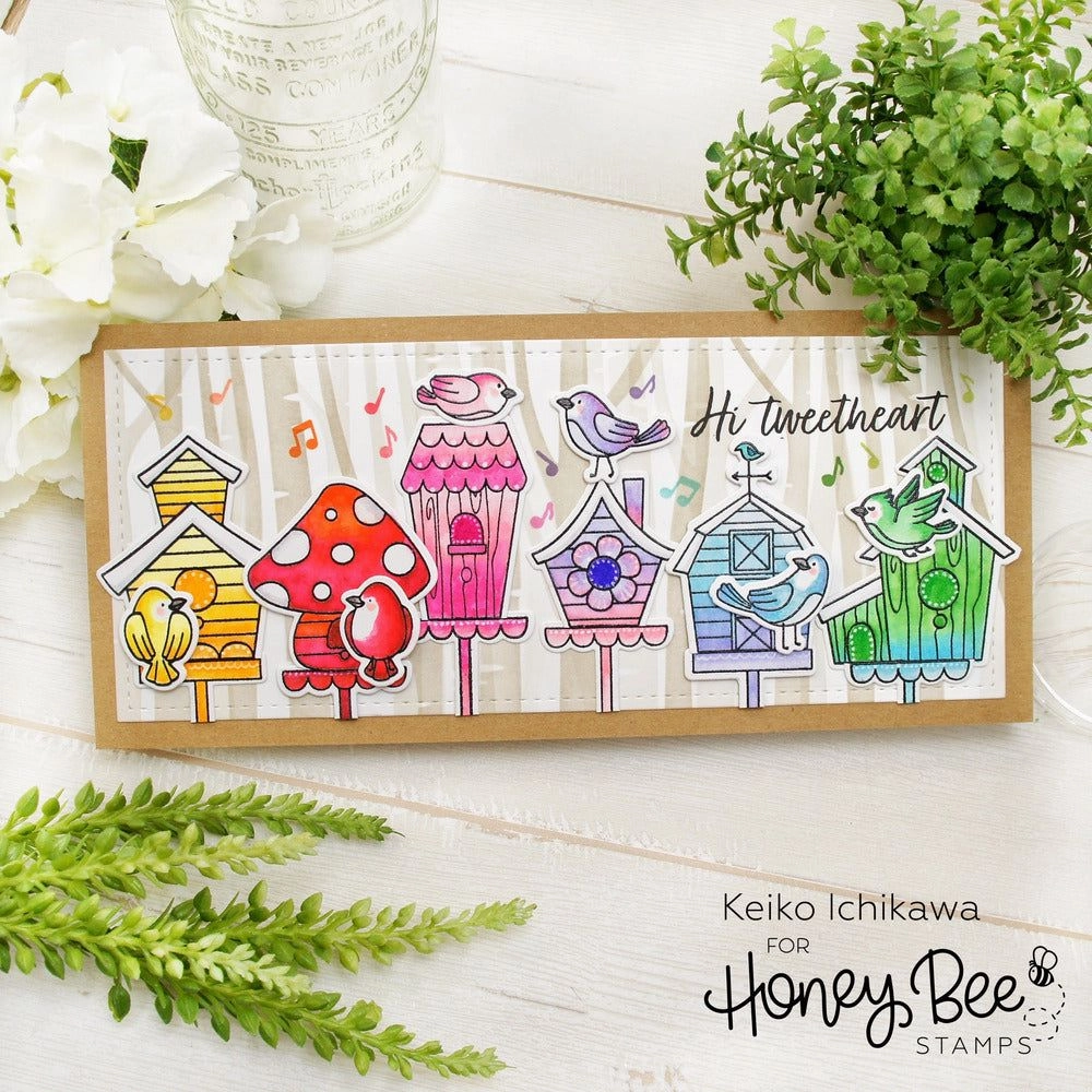 valuable Little Birdies - 6X8 Stamp Set - Retiring