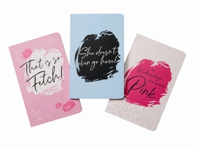 basic multipurpose Mean Girls Pocket Notebook Collection (Set Of 3)