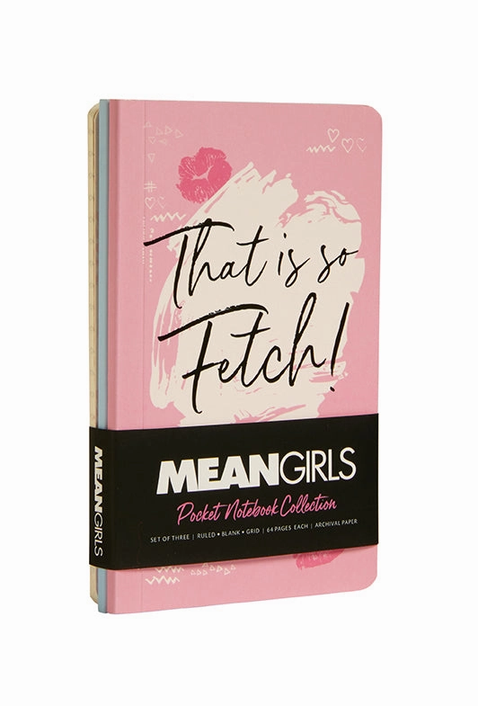 versatile Mean Girls Pocket Notebook Collection (Set Of 3)