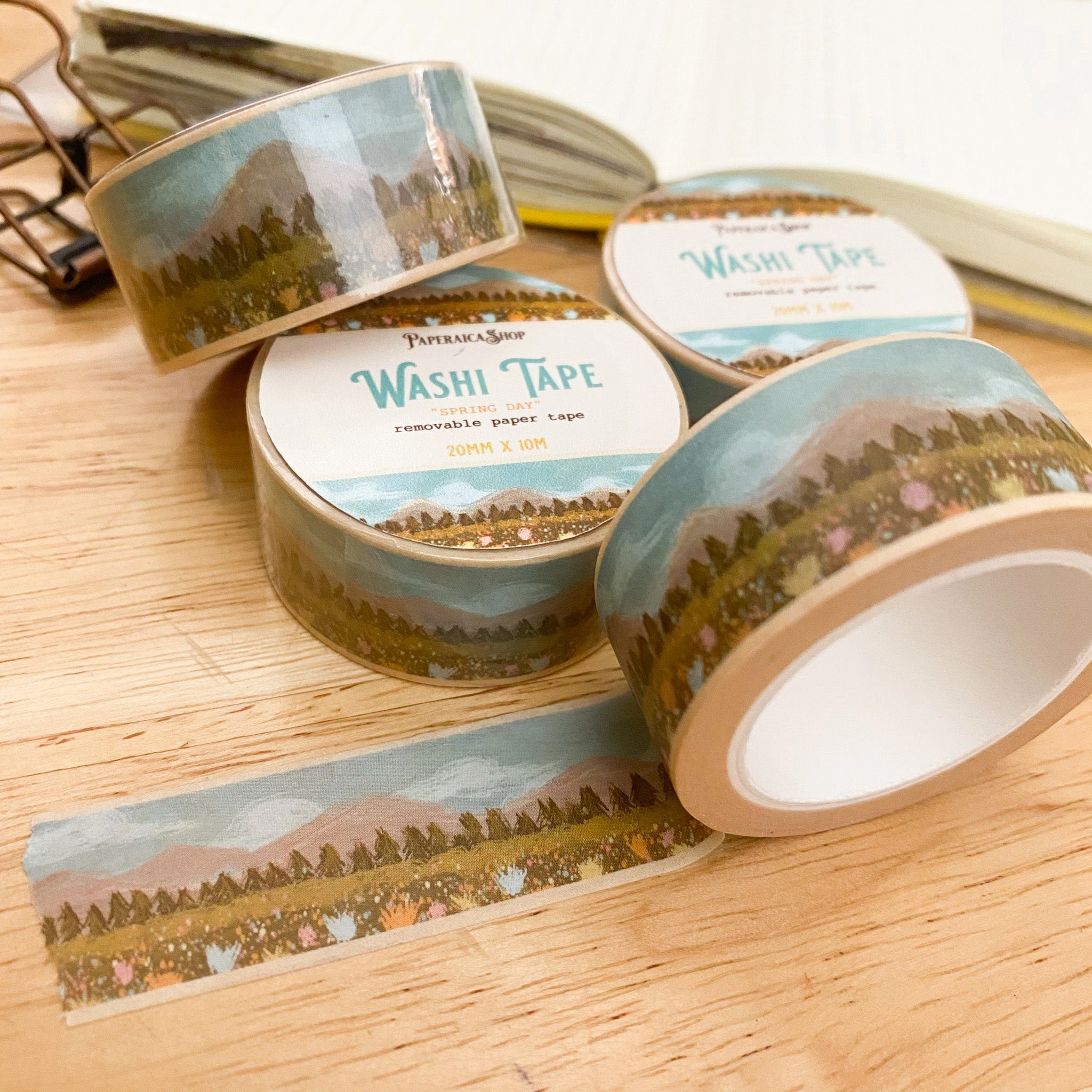 springloaded premium Paperaicashop Washi Tape - Spring Day