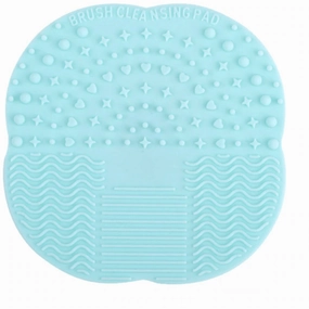 Silicone Brush Scrubber - Aqua foldable