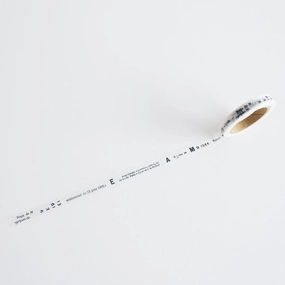 mini Yohaku Slim Washi Tape - Balance