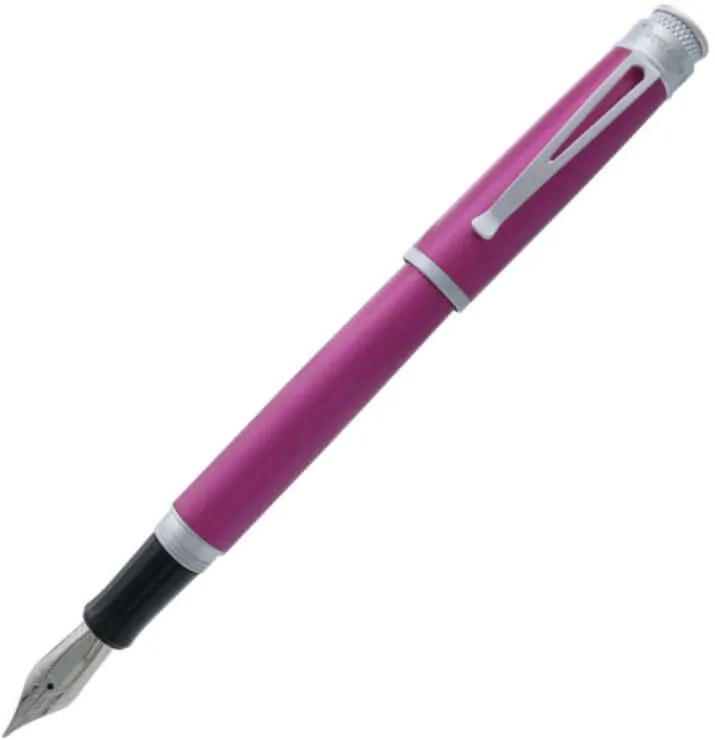 Retro 1951 Tornado Orchid Fountain Pen fiber