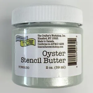 Stencil Butter - Oyster square fiber