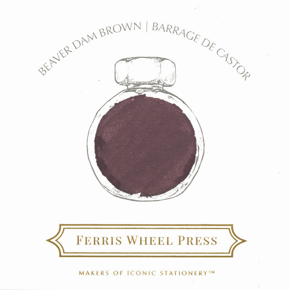 38Ml Beaver Dam Brown Ink gift