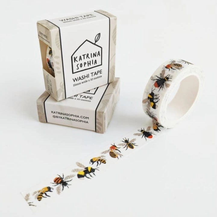 collapsible mini Bee Washi Tape