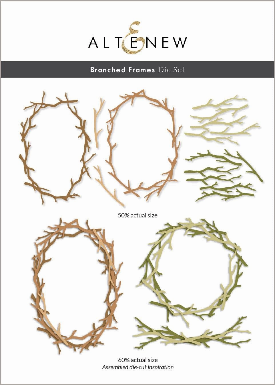 Branched Frames Die Set exclusive