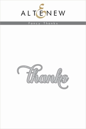 Fancy Thanks Die rugged bestselling