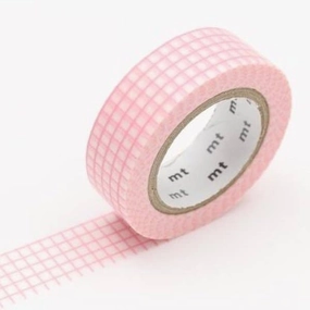 Graph Hougan Sakura Mt Grid Washi Tape tiny