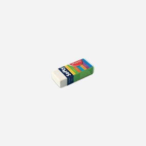 narrow Maped Mini Softy Eraser // White